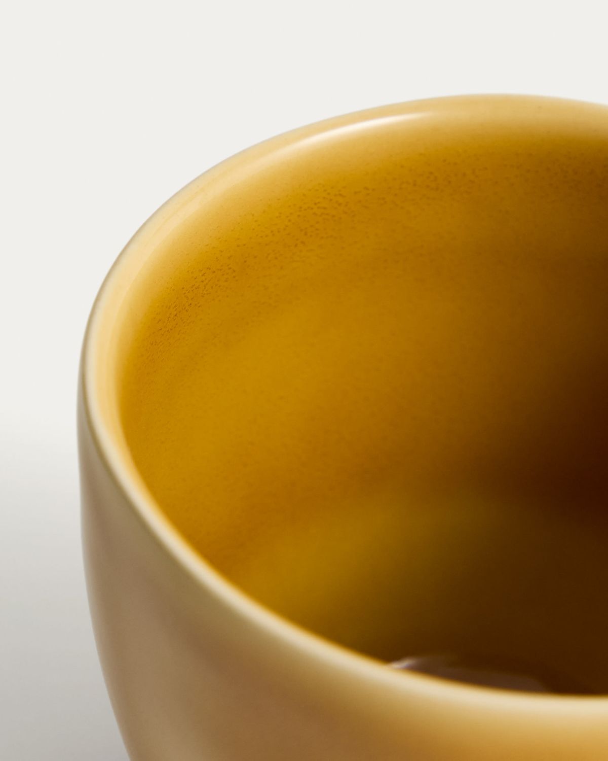 Taza Selune de cerámica amarillo