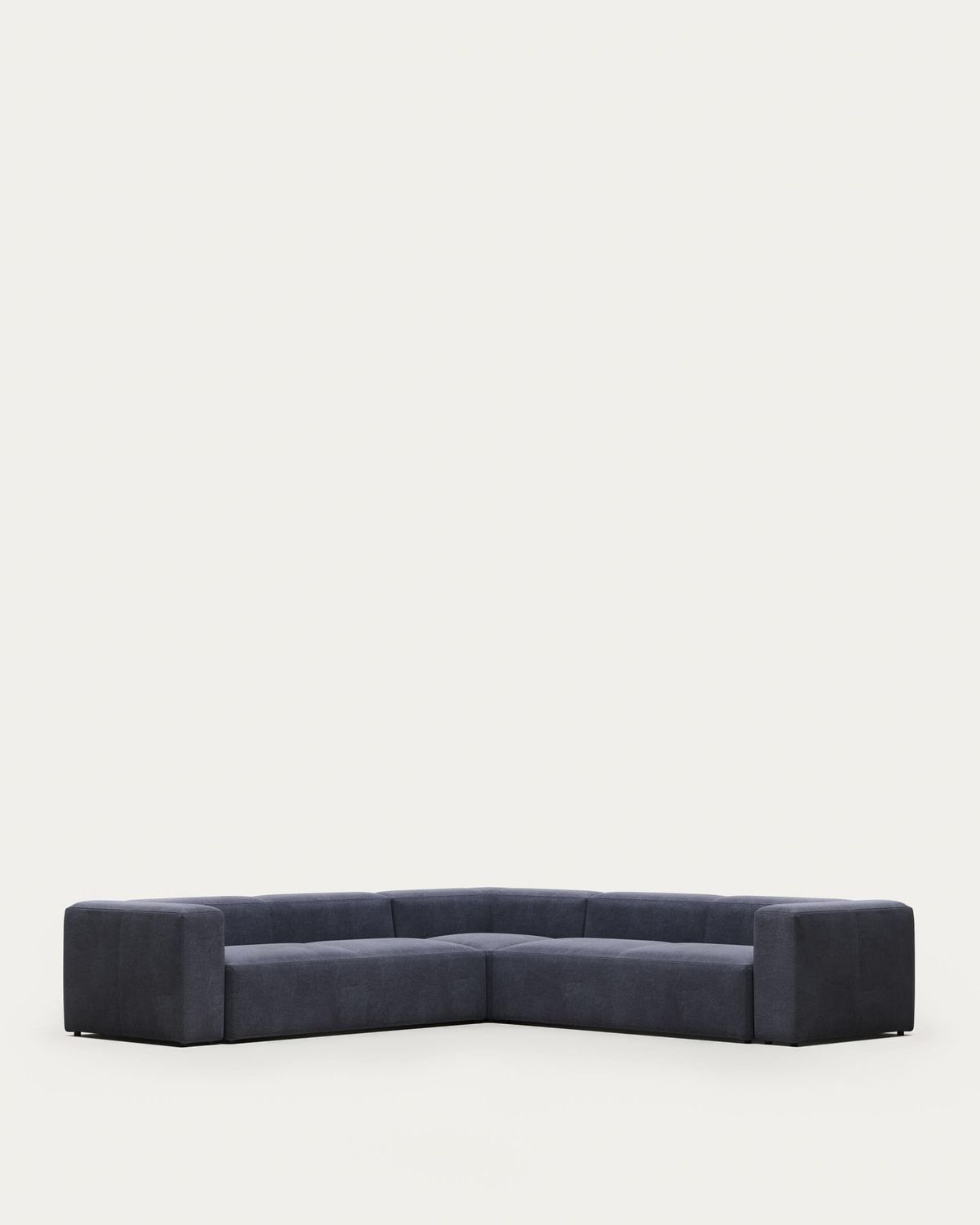 Sofá rinconero Blok 6 plazas azul 320 x 320 cm FR