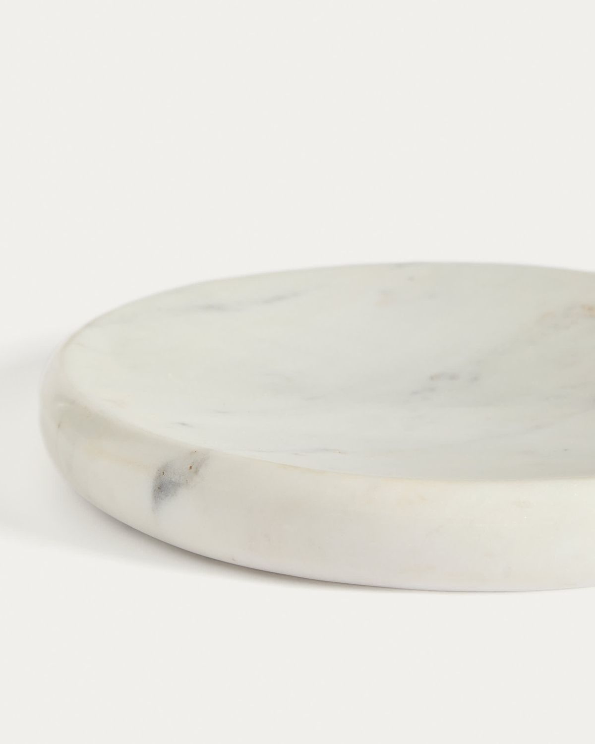 Bandeja Obena de mármol blanco Ø 25 cm