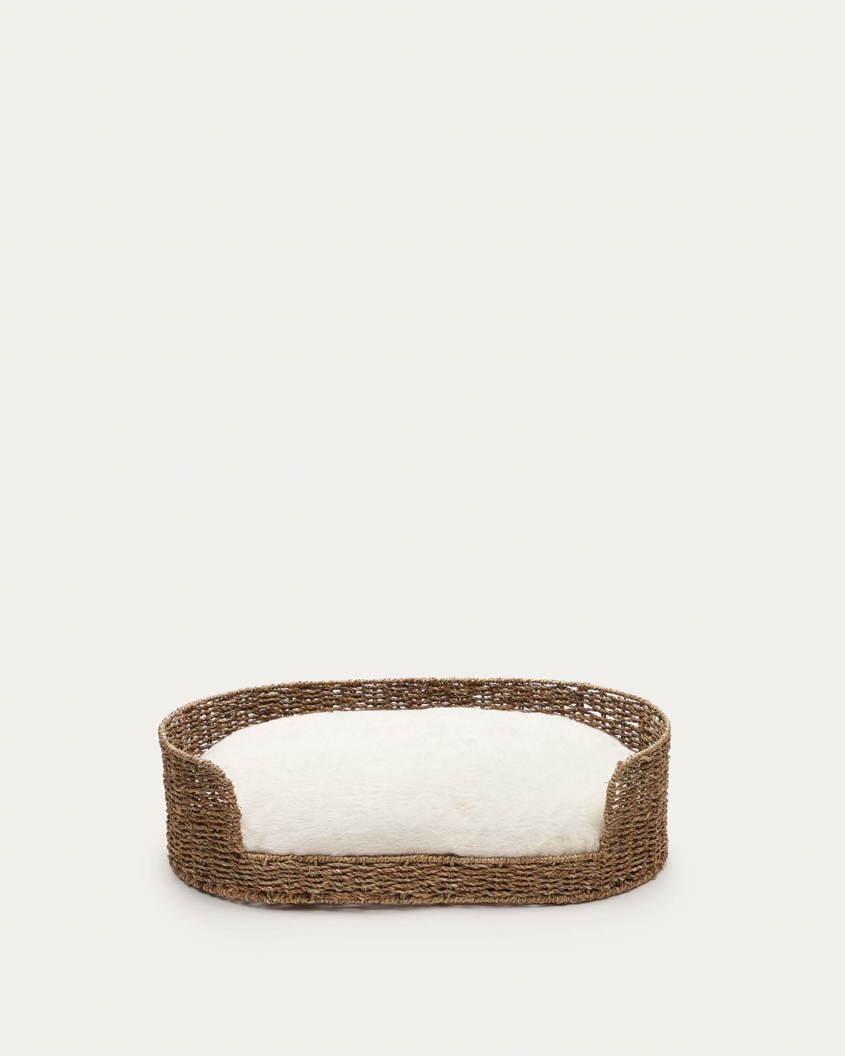 Cama para mascota pequeño Fliicker de fibras naturales Ø 60 x 35 cm
