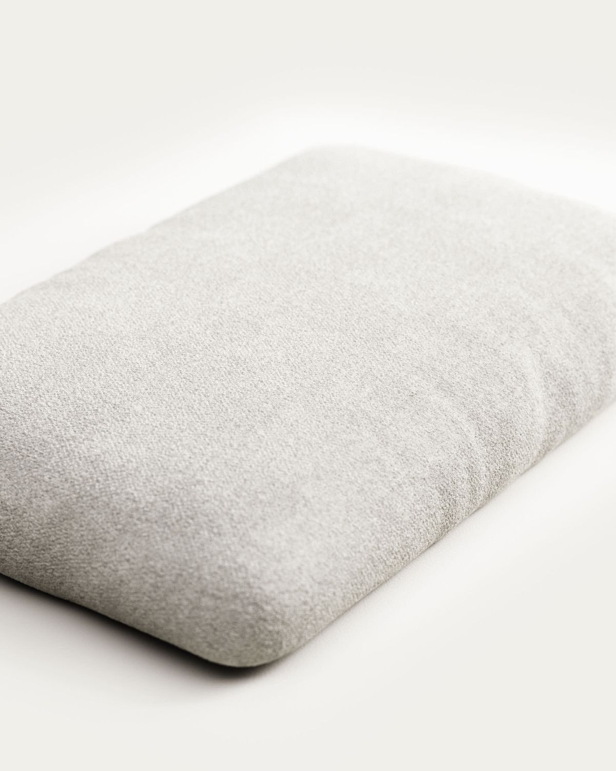 Cojín Blok retardante de fuego borreguito blanco 40 x 60 cm
