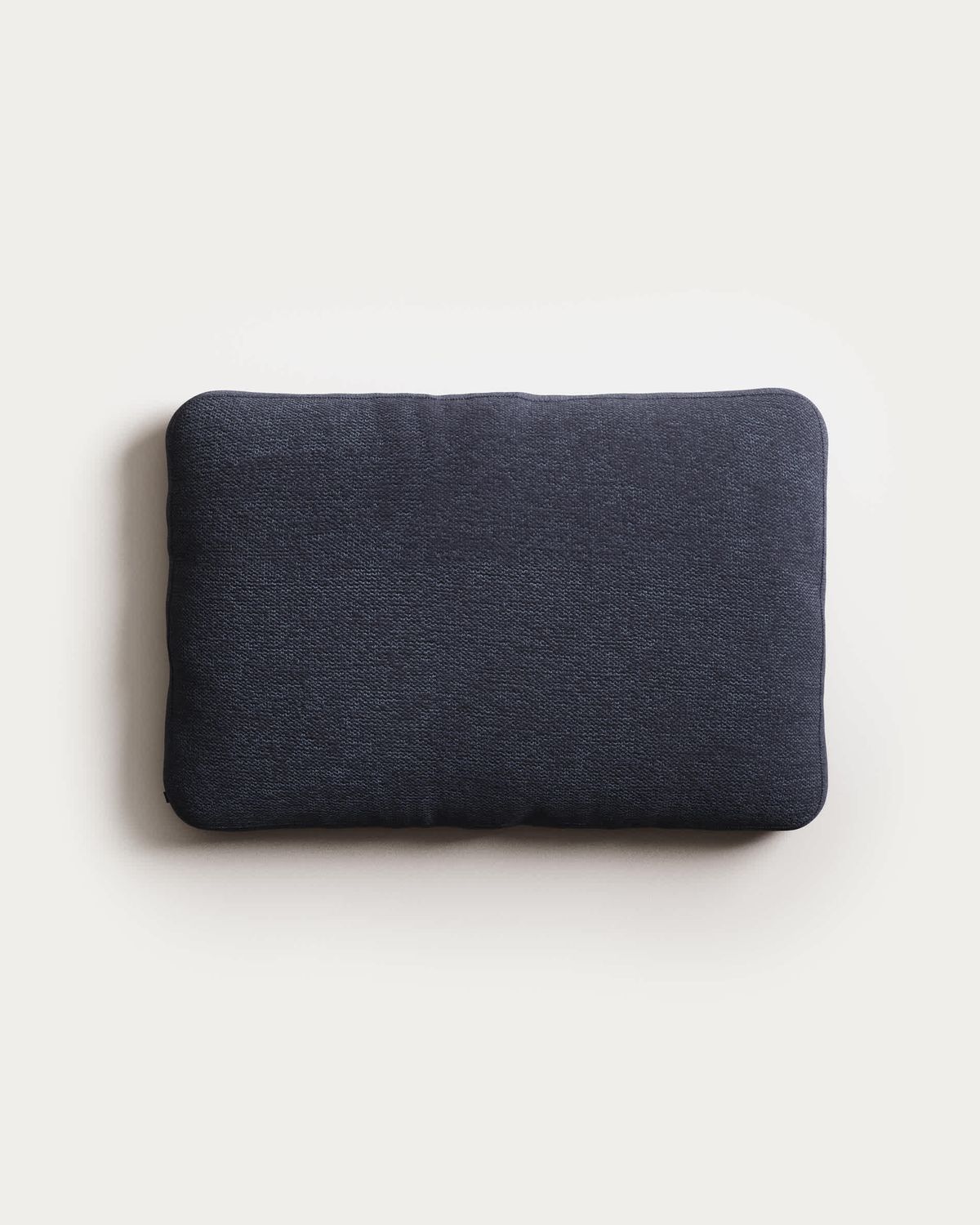 Cojín Blok retardante de fuego de chenilla azul 40 x 60 cm