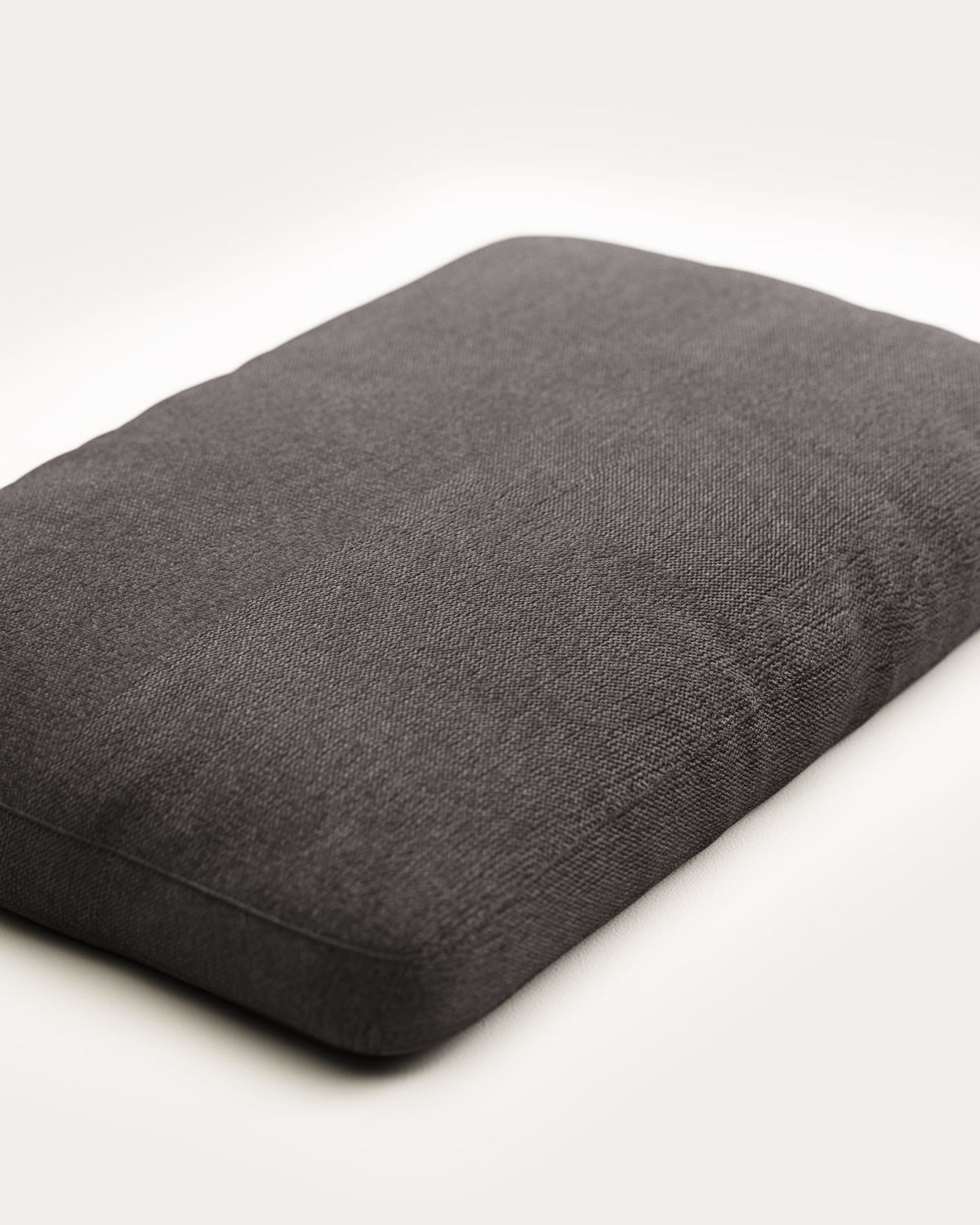 Cojín Blok retardante de fuego de chenilla gris 40 x 60 cm