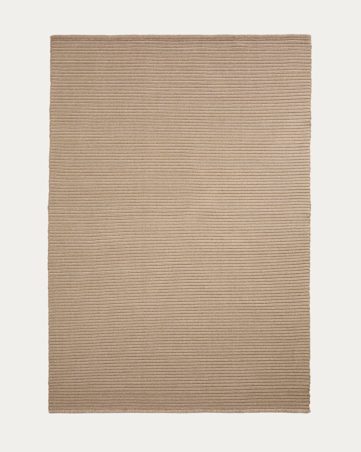 Alfombra Ardelia de fibras sintéticas beige 200 x 300 cm