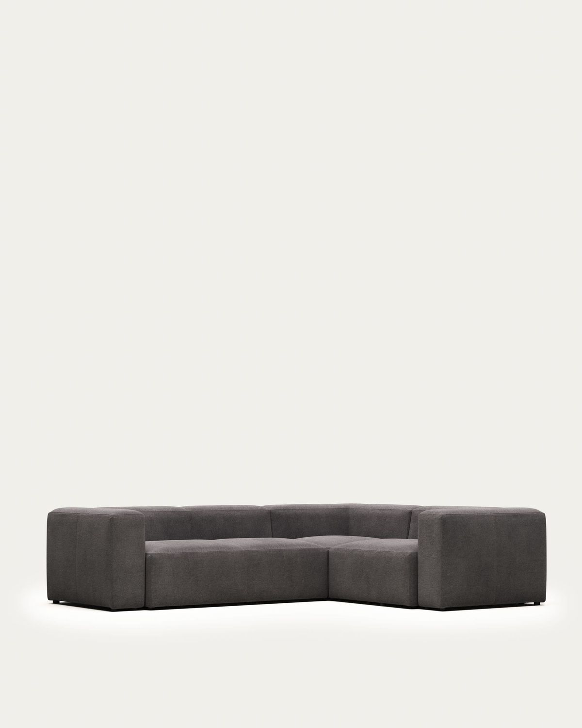 Sofá rinconero Blok 3 plazas gris 290 x 230 cm / 230 cm 290 cm FR