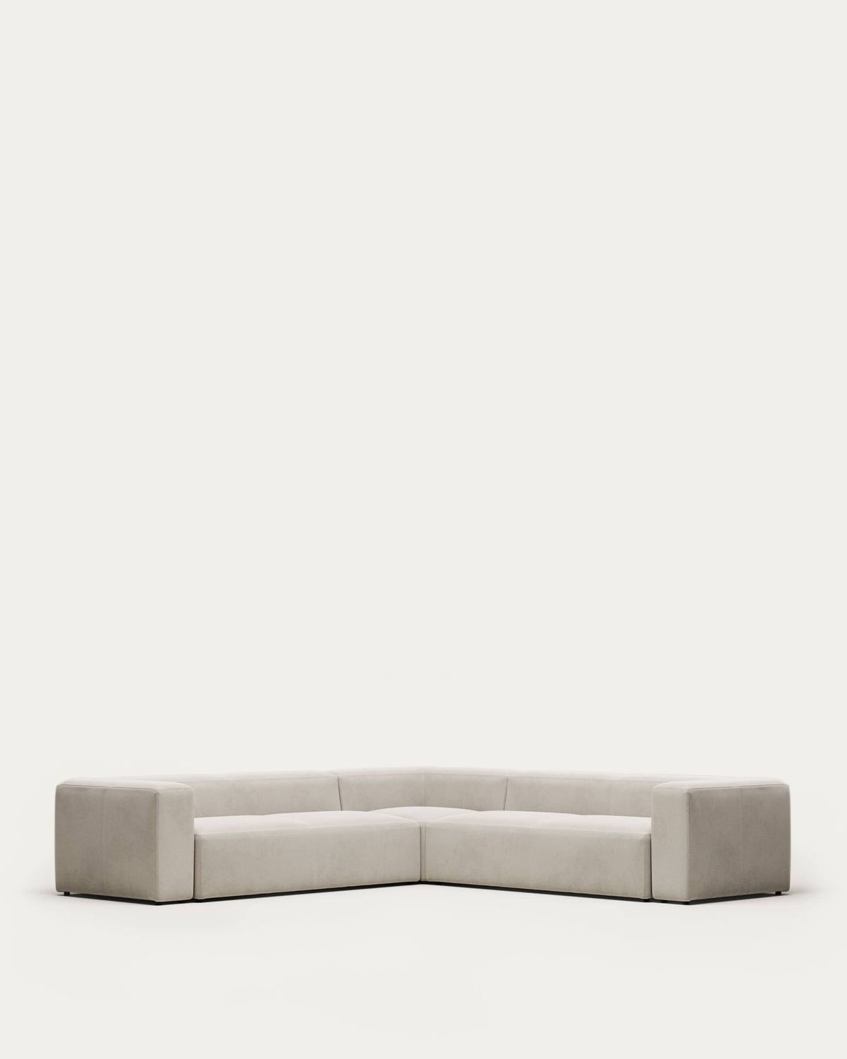 Sofá rinconero Blok 6 plazas blanco 320 x 320 cm FR