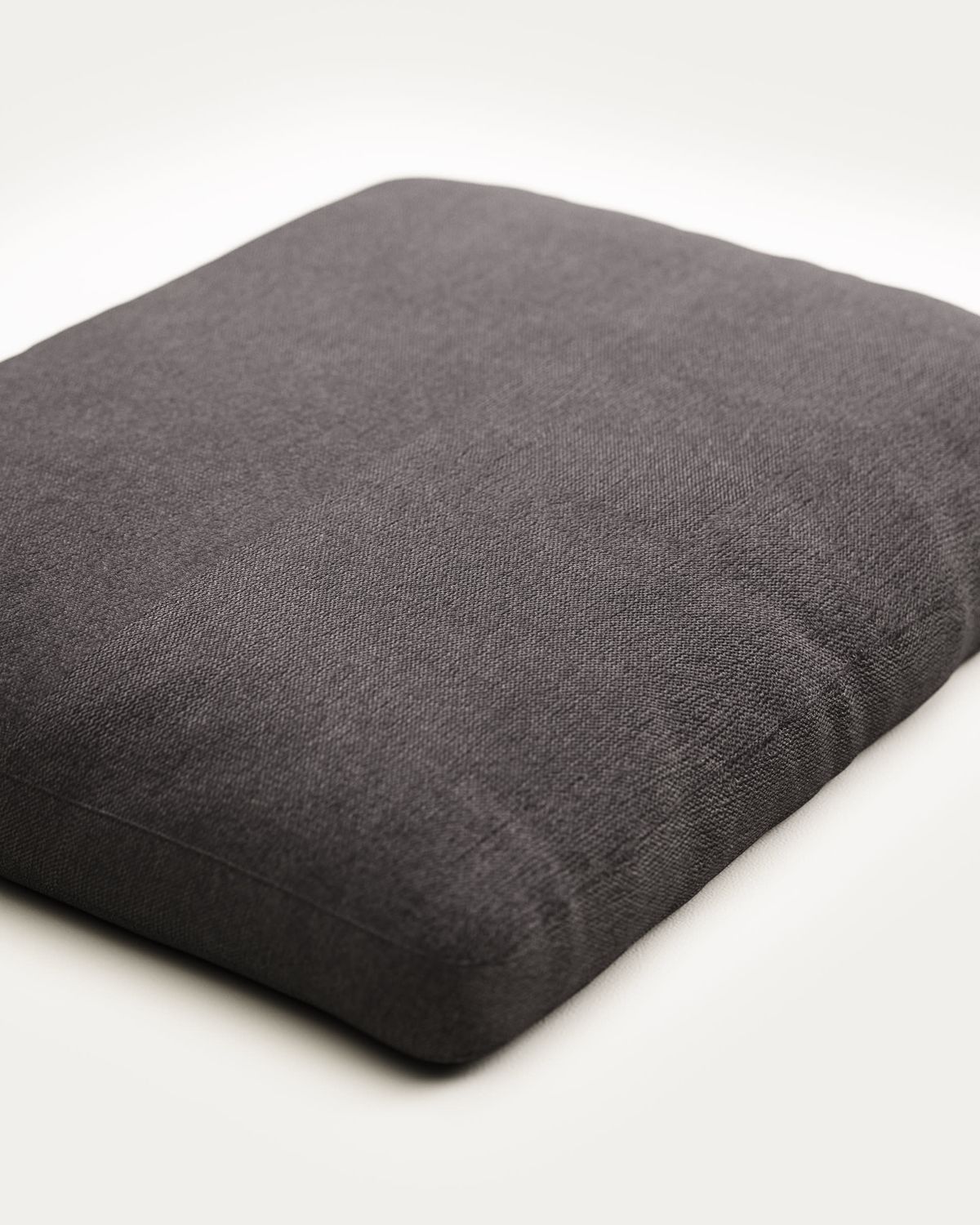 Cojín Blok retardante de fuego de chenilla gris 50 x 60 cm