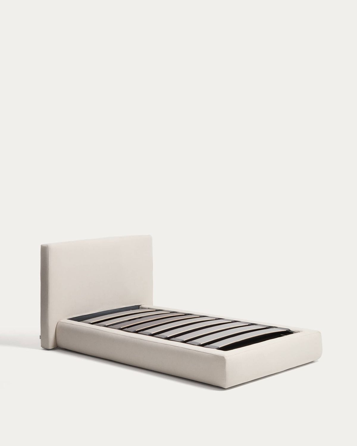 Cama desenfundable con canapé abatible Blok crudo para colchón de 90 x 200 cm FSC Mix Credit