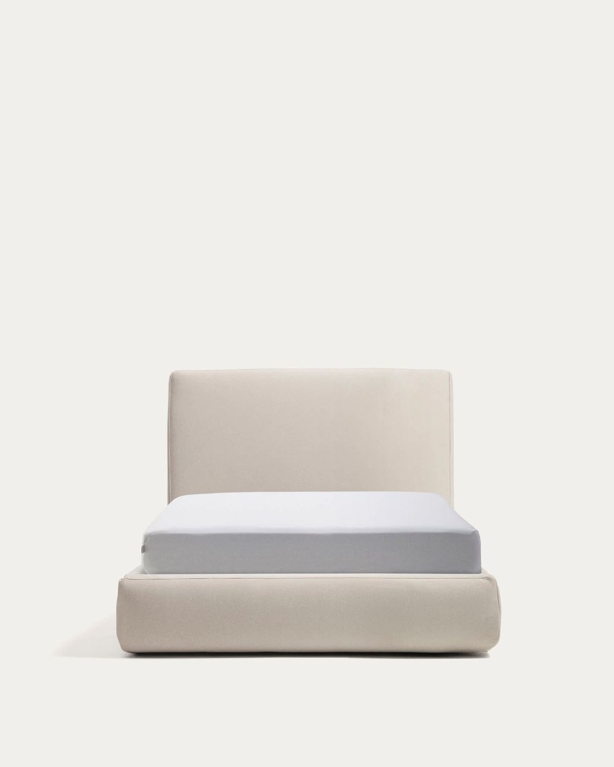 Cama desenfundable con canapé abatible Blok crudo para colchón de 90 x 200 cm FSC Mix Credit