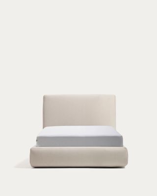 Cama desenfundable con canapé abatible Blok crudo para colchón de 90 x 200 cm FSC Mix Credit