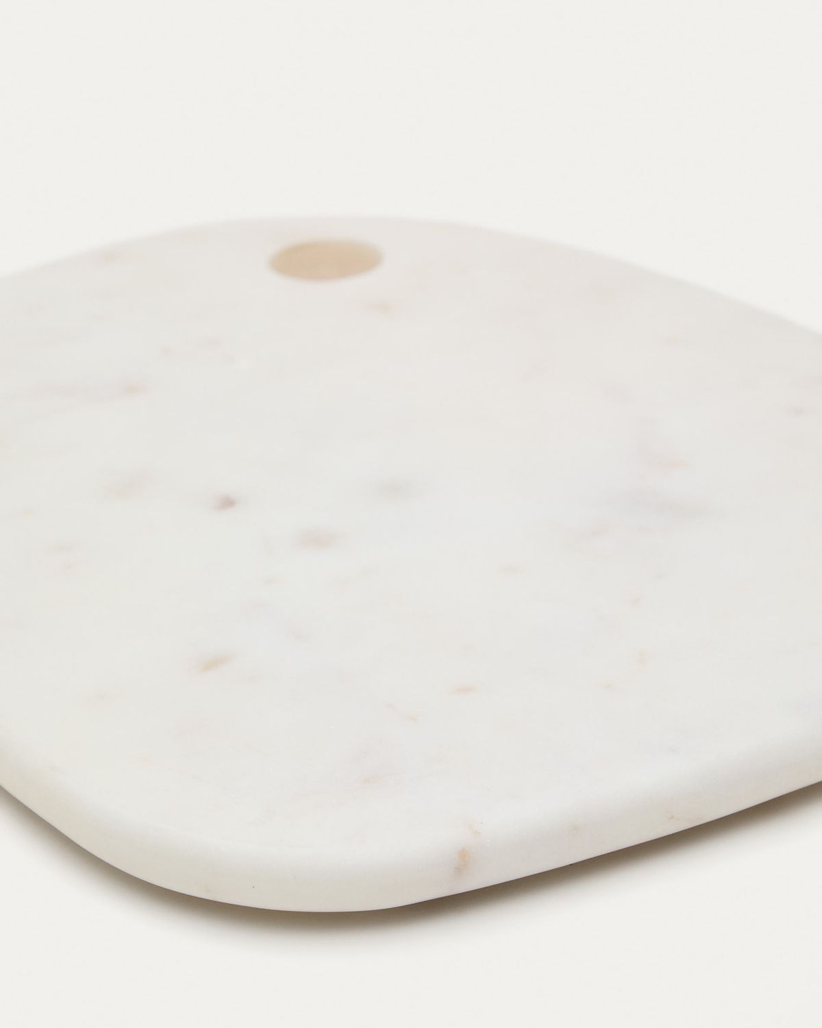 Tabla de servir Odar de mármol blanco