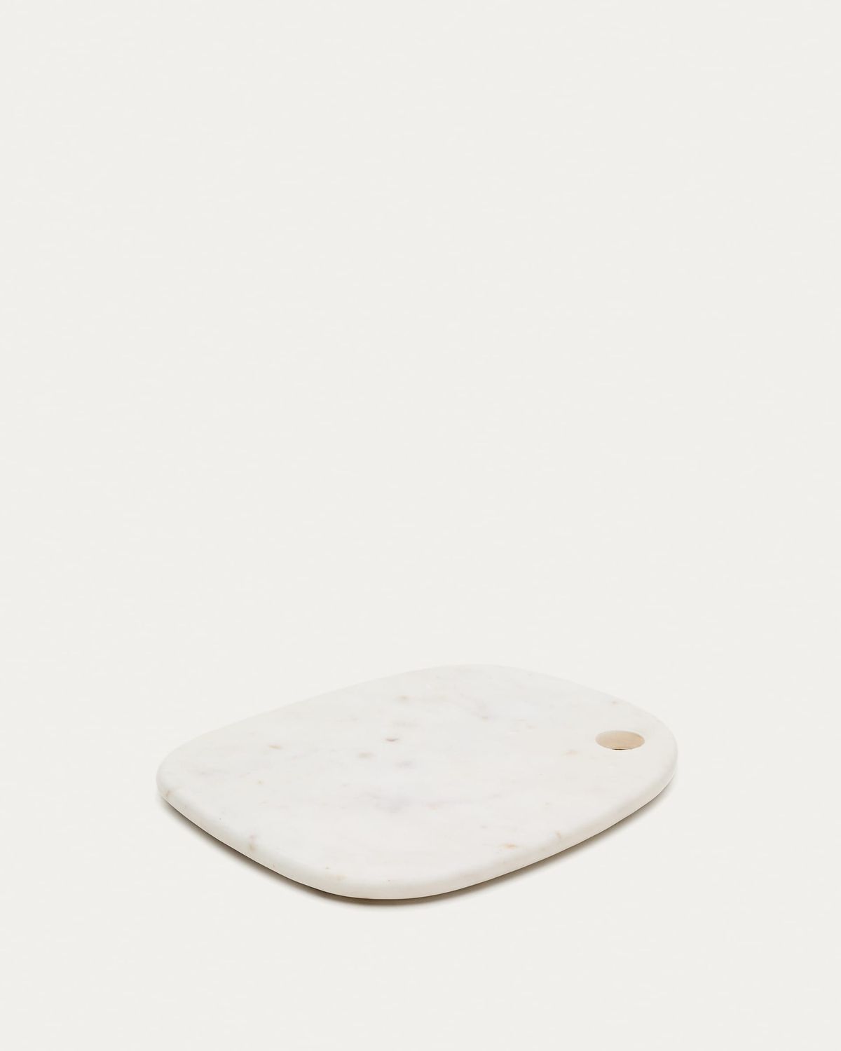 Tabla de servir Odar de mármol blanco