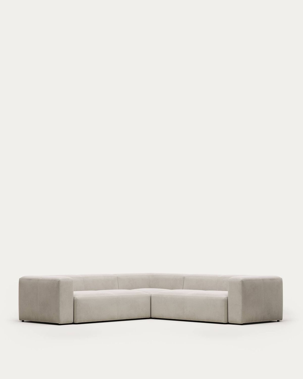 Sofá rinconero Blok 4 plazas blanco 290 x 290 cm FR