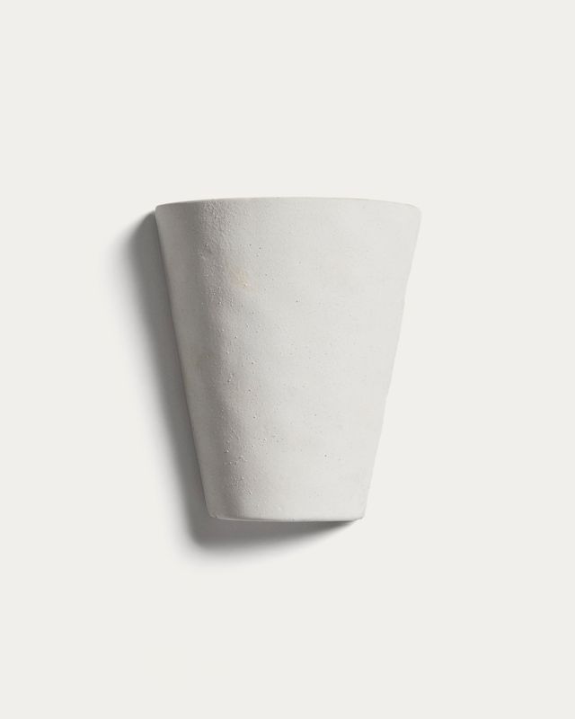 Aplique de pared Ceren de cerámica blanco 21 cm Aplique de pared Ceren de cerámica blanco 21 cm