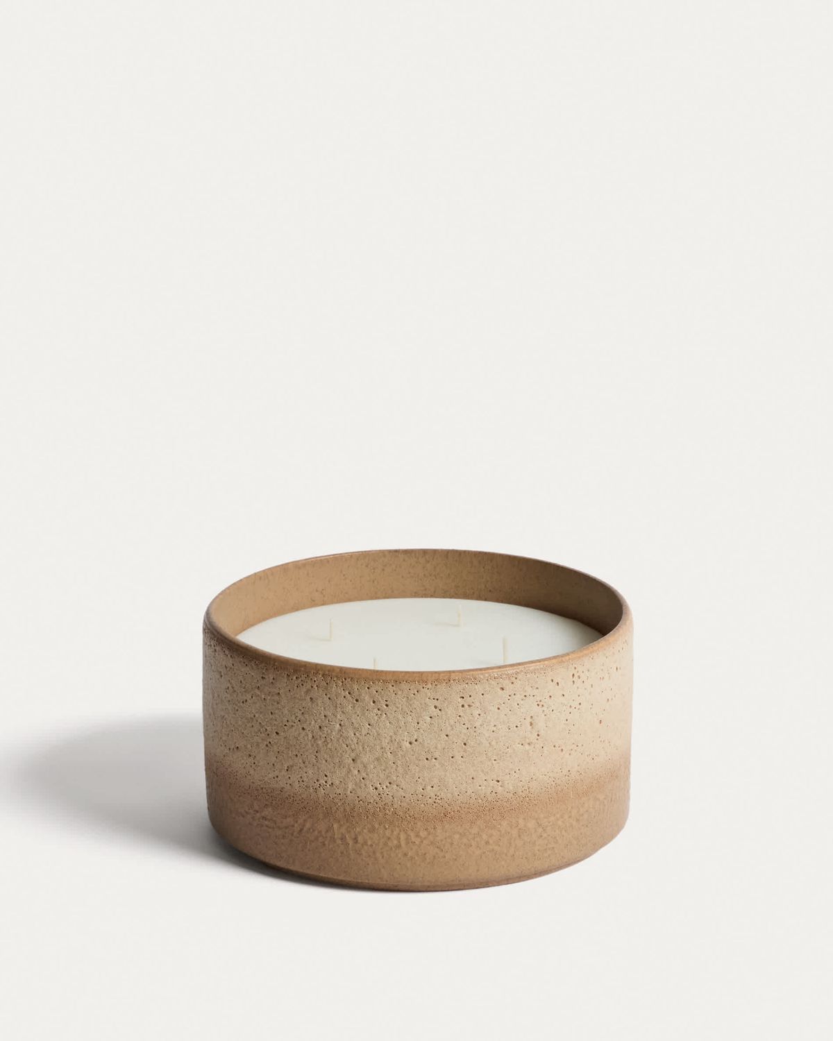 Vela Orial de cerámica marrón Ø18,5 cm