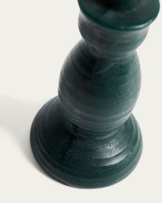 Vela Ferel verde musgo 24 cm