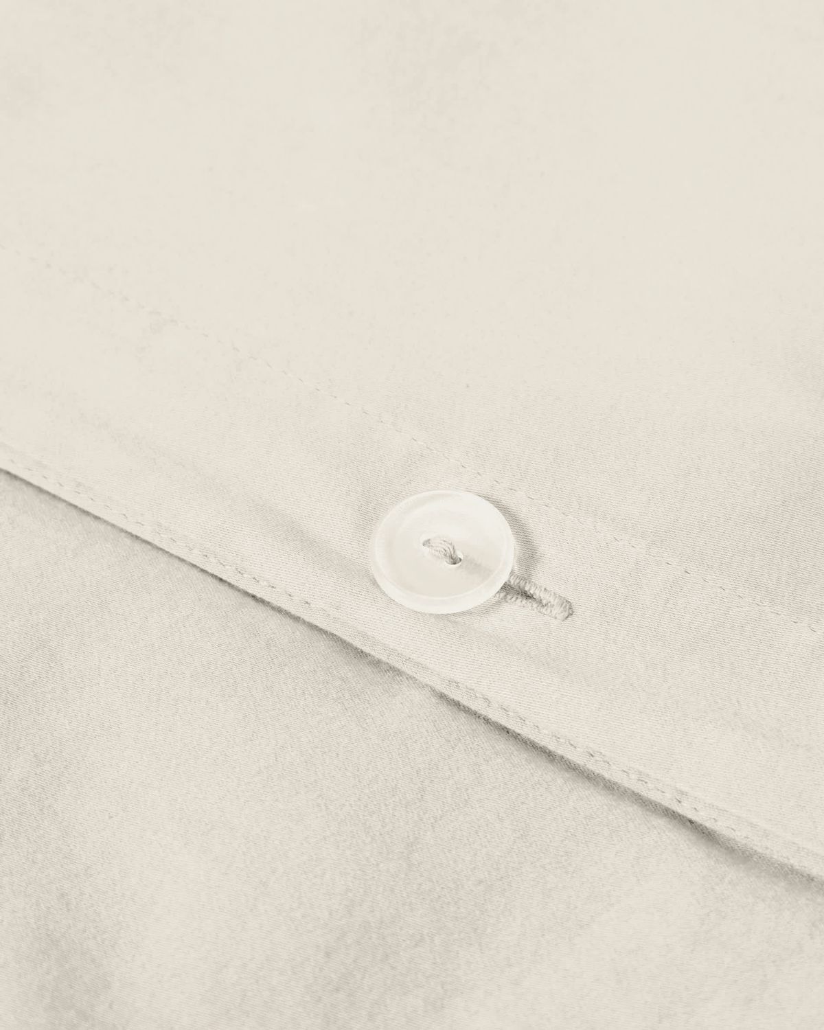 Funda nórdica Sirale 100% algodón satén acabado lavado blanco para cama de 150/160 cm