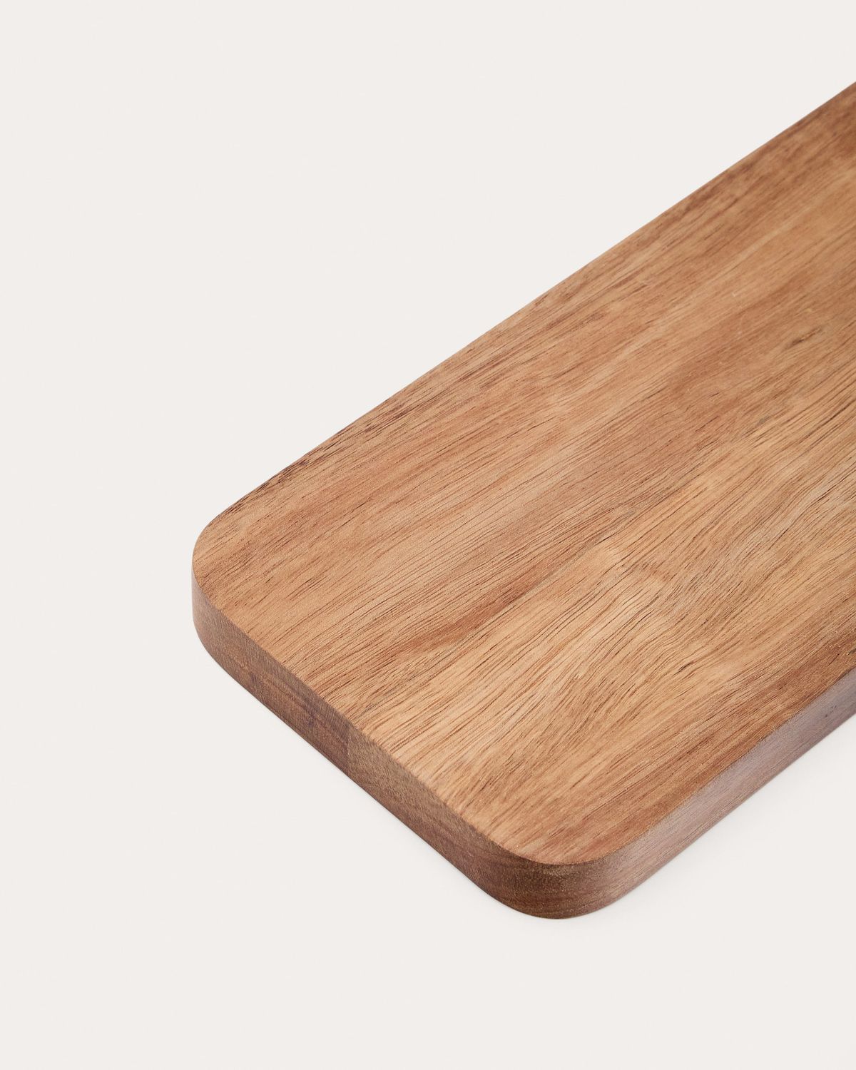 Tabla de servir Zairin de madera de acacia FSC 100% y metal lila