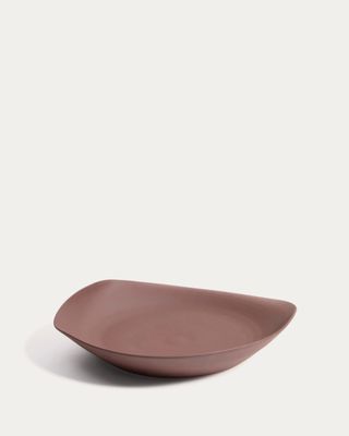 Centro de mesa Ebenor de cerámica marrón chocolate Ø40 cm Centro de mesa Ebenor de cerámica marrón chocolate Ø40 cm