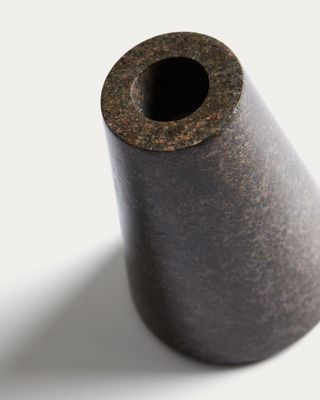 Candelabro Trevia de mármol verde 8 cm