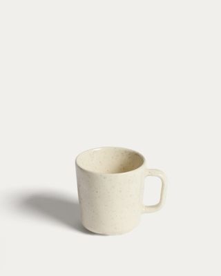 Taza Daner de cerámica color crudo Taza Daner de cerámica color crudo