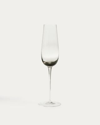 Copa de cava Davel de vidrio gris 21,5 cl Copa de cava Davel de vidrio gris 21,5 cl