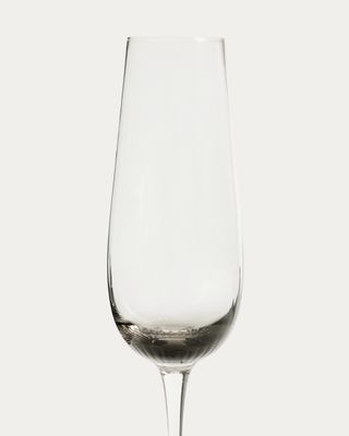 Copa de cava Davel de vidrio gris 21,5 cl