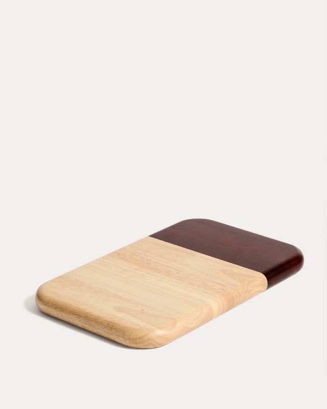 Tabla de servir Milvara de madera de caucho 40 x 25 cm FSC 100%