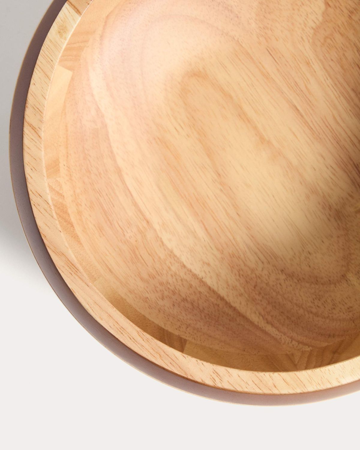 Bol grande Milvara de madera de caucho FSC 100%