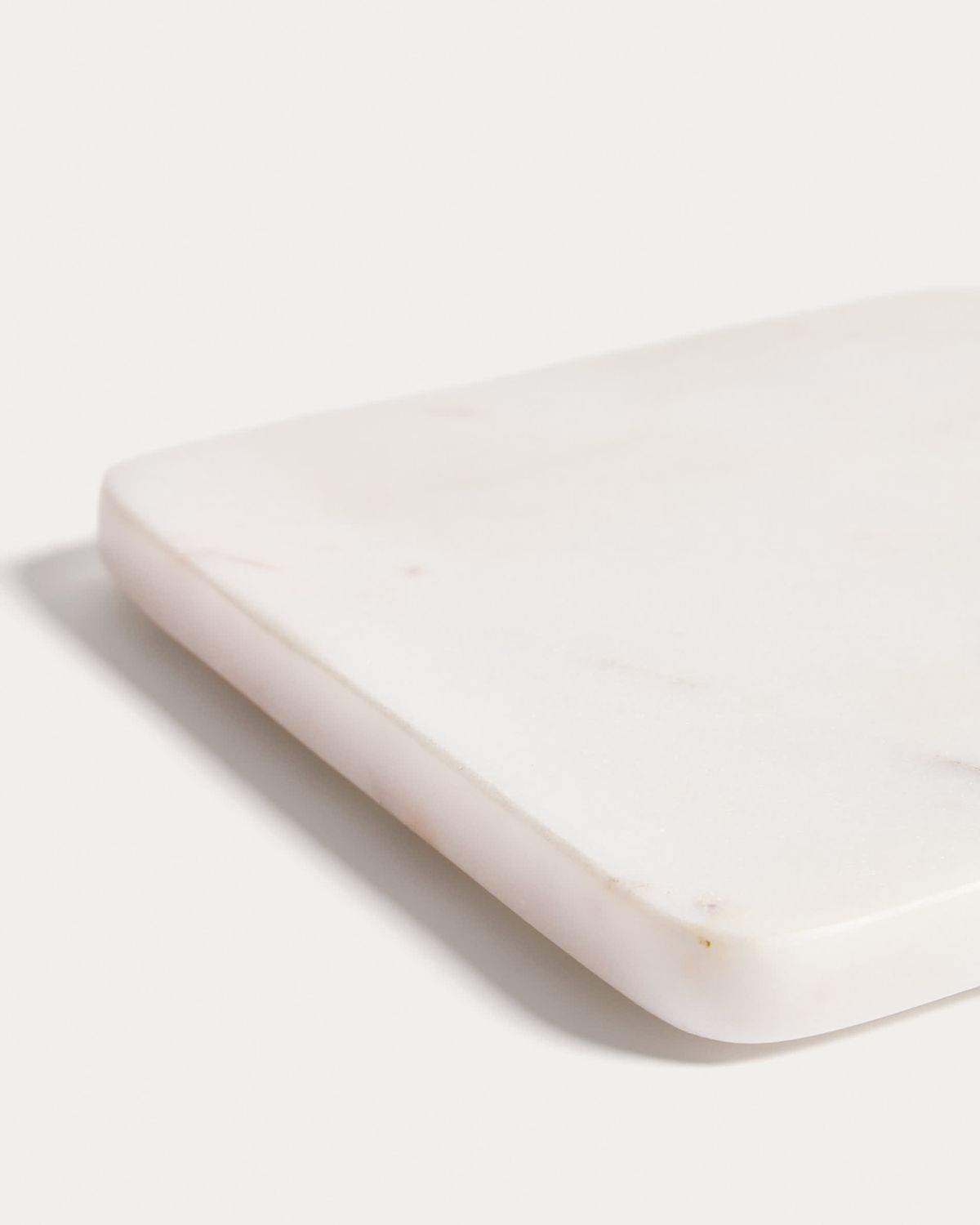 Tabla de servir Coreni de mármol blanco 23 x 15 cm