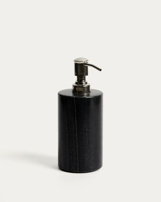 Dispensador de jabón Mavon de mármol gris oscuro