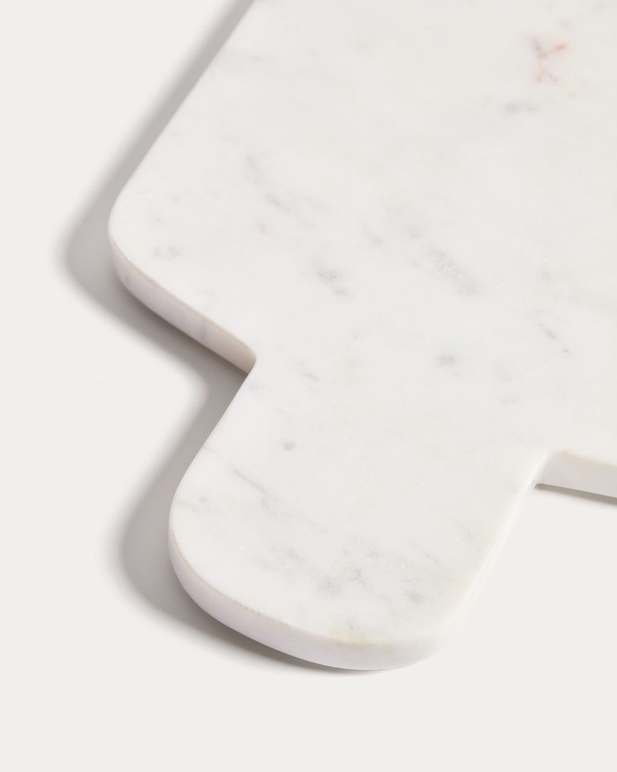 Tabla de servir Coreni de mármol blanco 29 x 20 cm