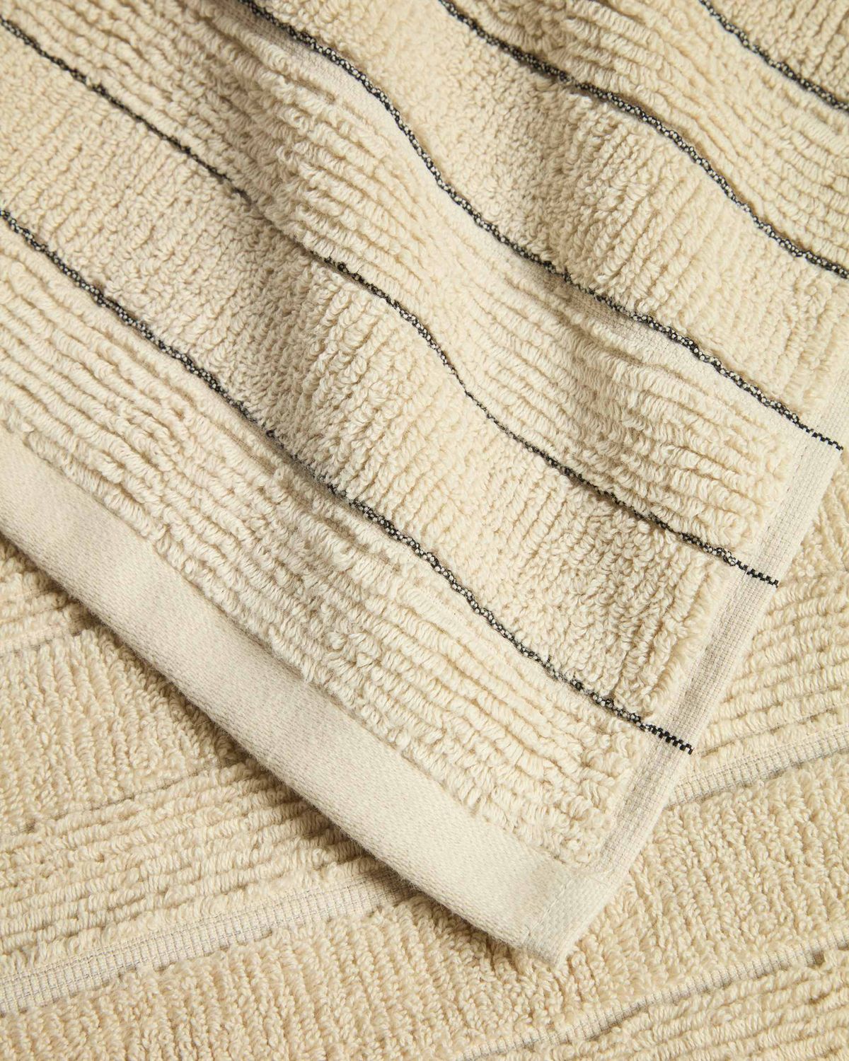 Toalla de tocador Sedy 100% algodón jacquard beige 30 x 50 cm