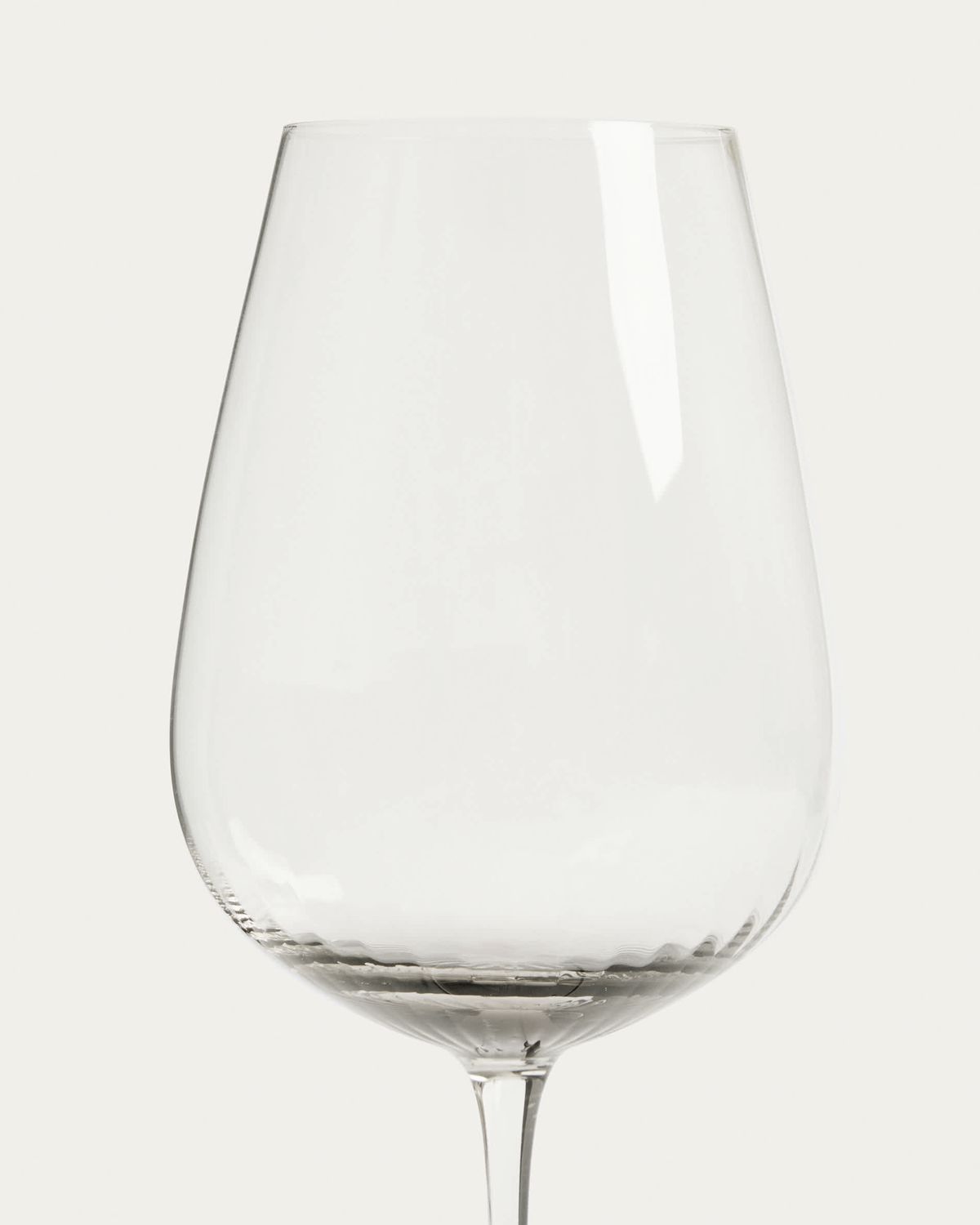 Copa de vino Davel de vidrio gris 58 cl