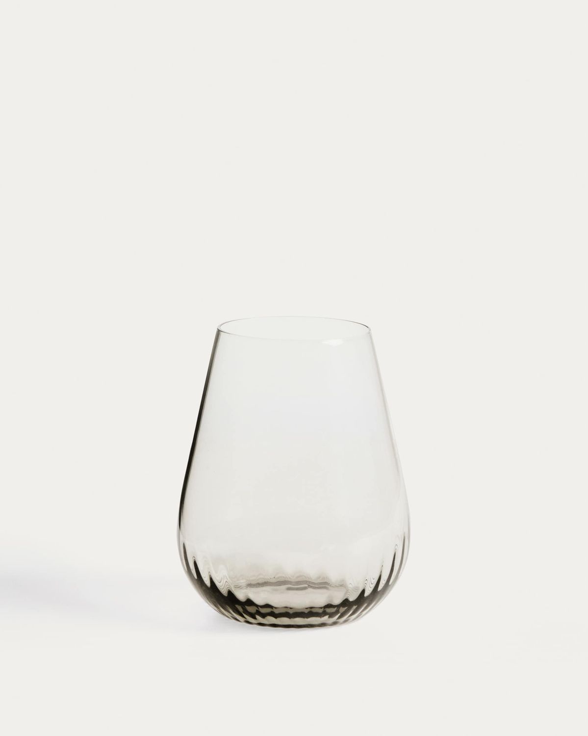 Vaso Davel de vidrio gris 42,5 cl