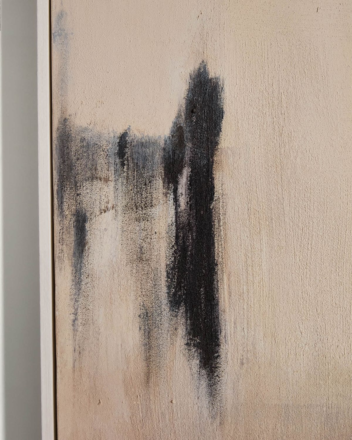 Cuadro abstracto Meril beige 120 x 150 cm