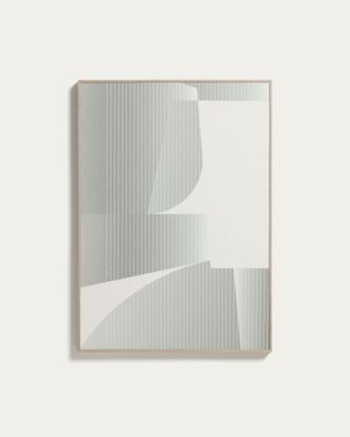 Cuadro abstracto Imaro gris verdoso 50 x 70 cm Cuadro abstracto Imaro gris verdoso 50 x 70 cm