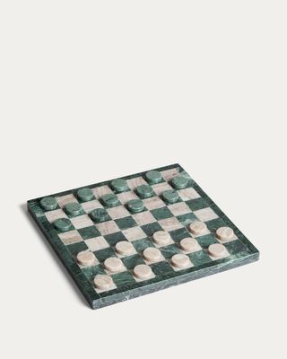 Set decorativo Garel de mármol verde y beige 30 x 30 cm Set decorativo Garel de mármol verde y beige 30 x 30 cm