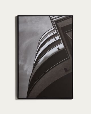 Cuadro Silen fotografía arquitectónica de Barcelona blanco y negro 67 x 100 cm Cuadro Silen fotografía arquitectónica de Barcelona blanco y negro 67 x 100 cm