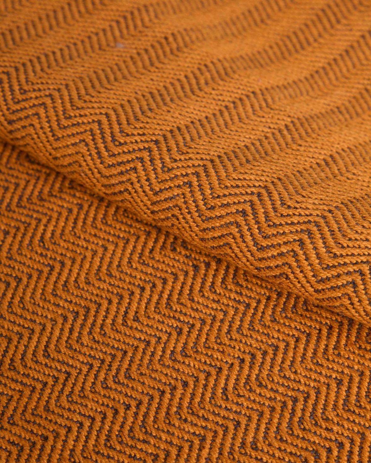 Set Tieva de 2 manteles individuales de algodón jacquard naranja 35 x 50 cm