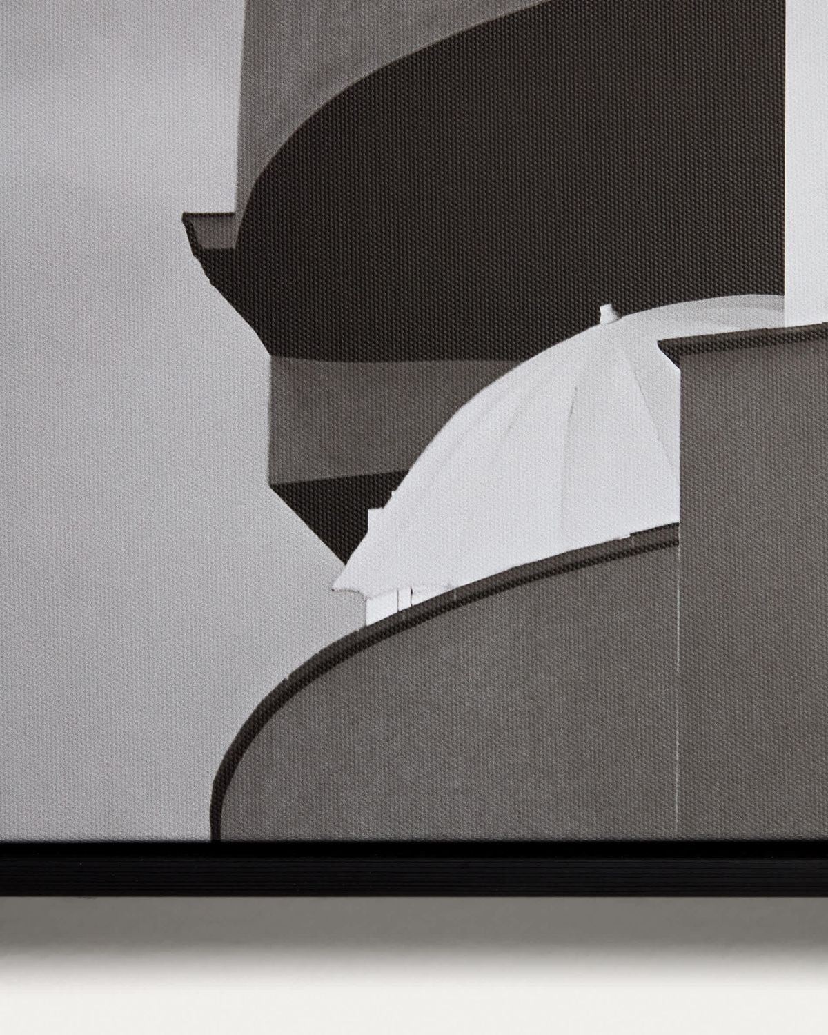Cuadro Silen fotografía arquitectónica de Barcelona blanco y negro 40 x 60 cm
