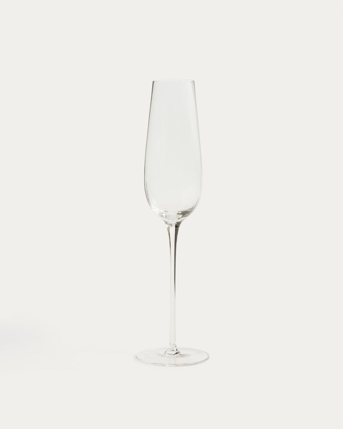 Copa de cava Davel de vidrio transparente 21,5 cl