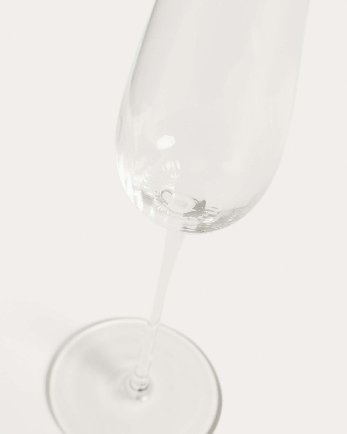 Copa de cava Davel de vidrio transparente 21,5 cl