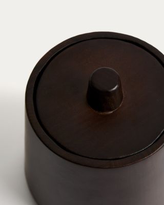Bote Eide de madera de hevea oscura FSC 100%