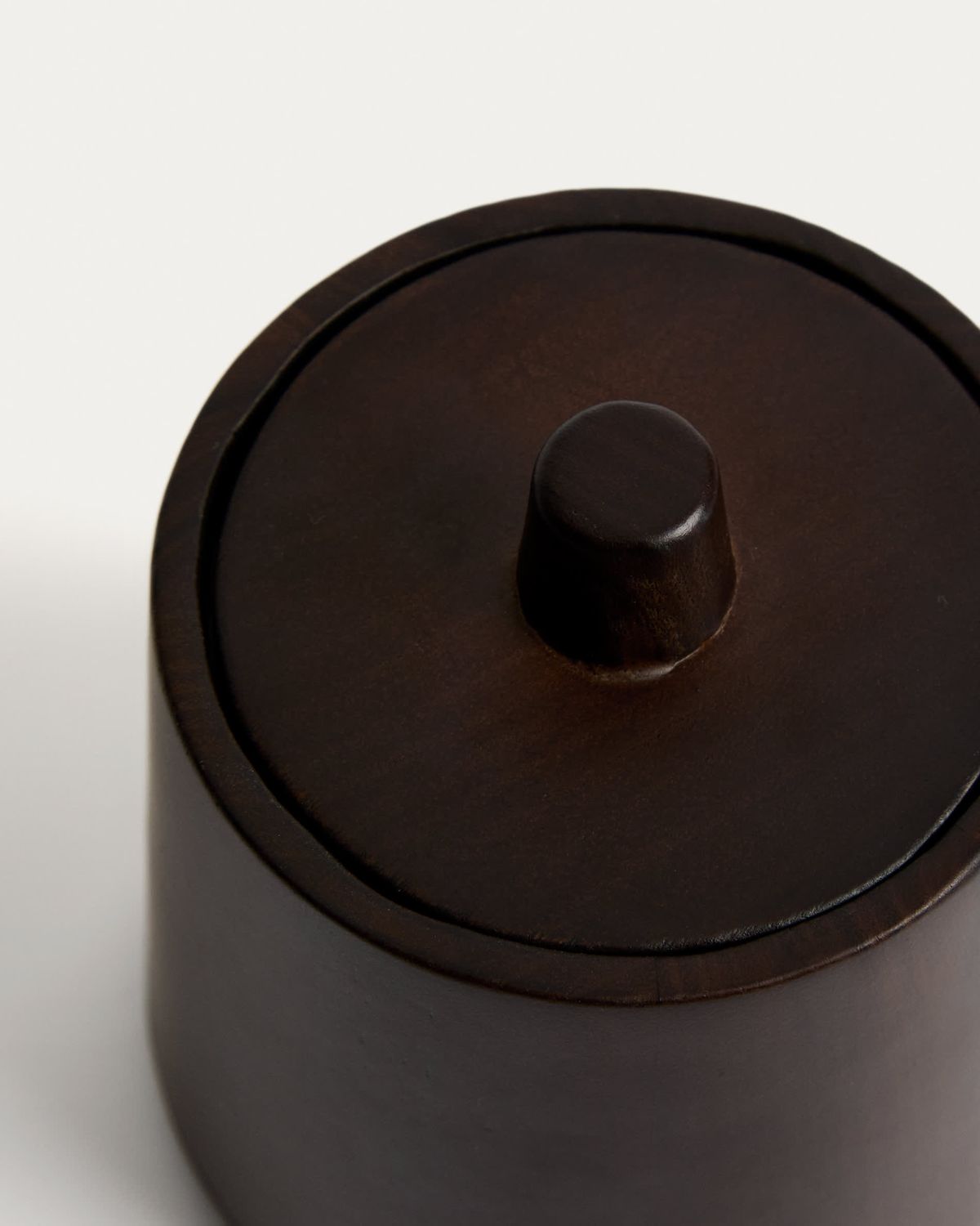 Bote Eide de madera de hevea oscura FSC 100%
