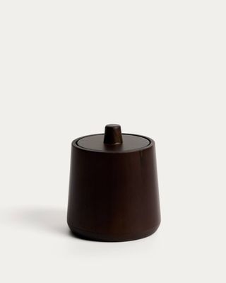 Bote Eide de madera de hevea oscura FSC 100% Bote Eide de madera de hevea oscura FSC 100%