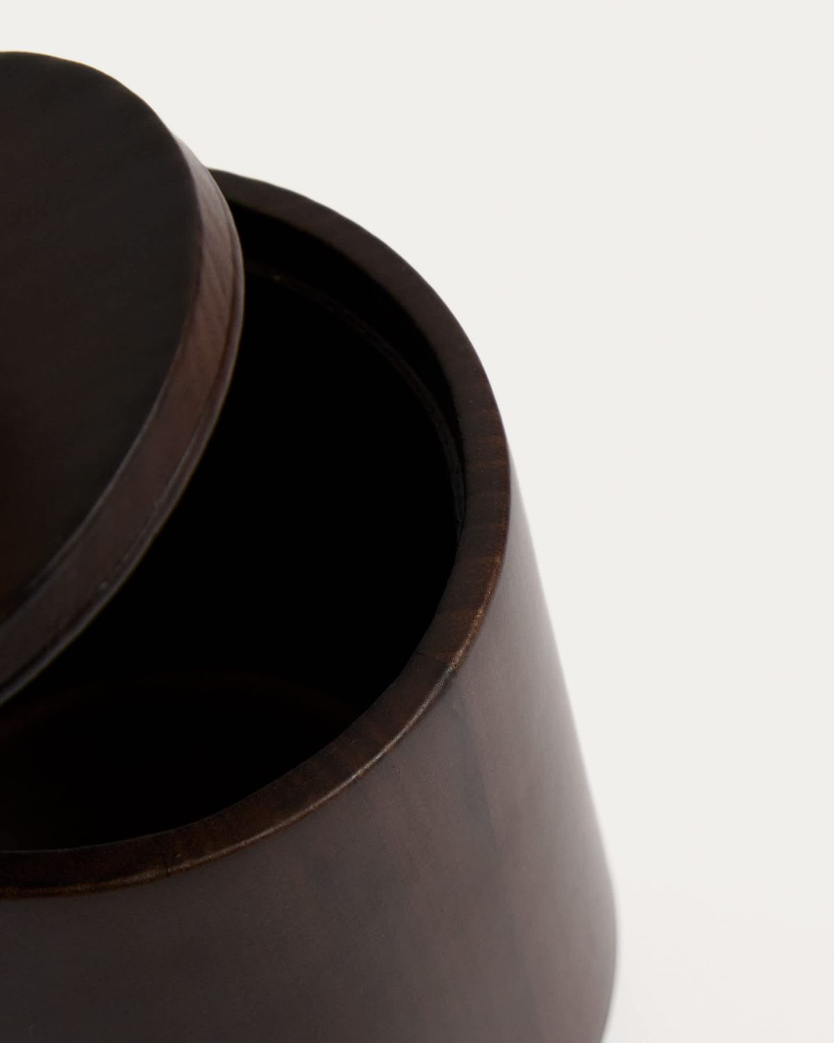 Bote Eide de madera de hevea oscura FSC 100%