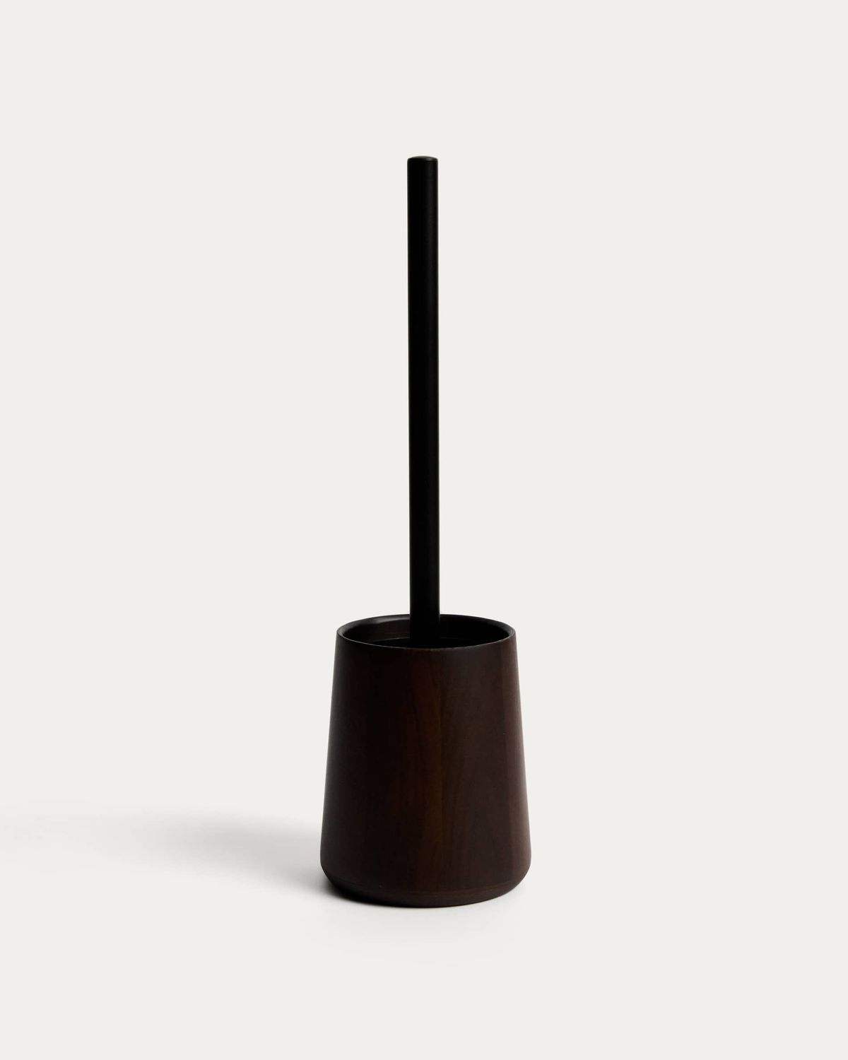 Escobilla de baño Eide de madera de hevea oscura FSC 100%