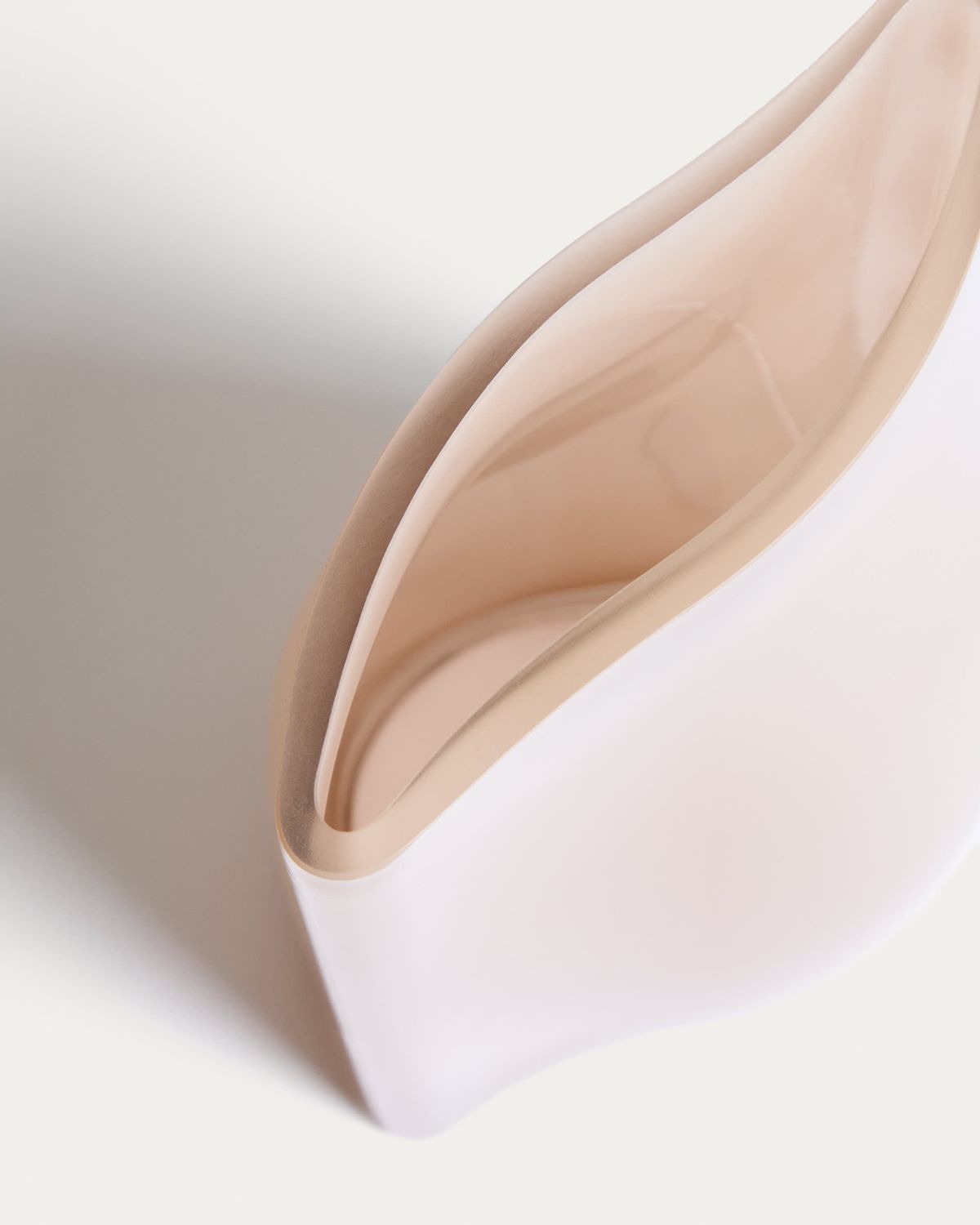 Jarrón Ardeni de vidrio rosa pálido 22 cm