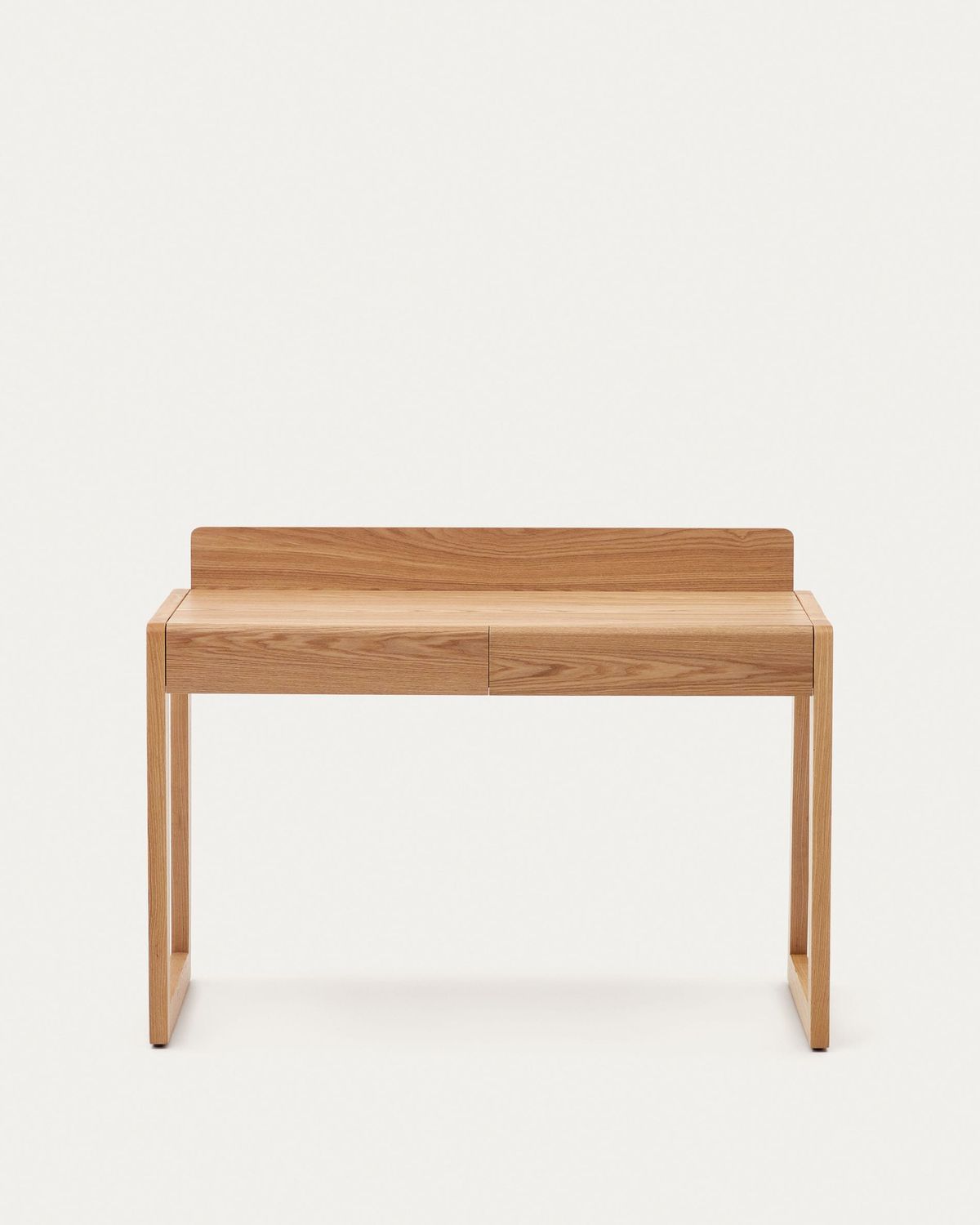Mesa Arandu de chapa y madera maciza de fresno 120 x 60 cm
